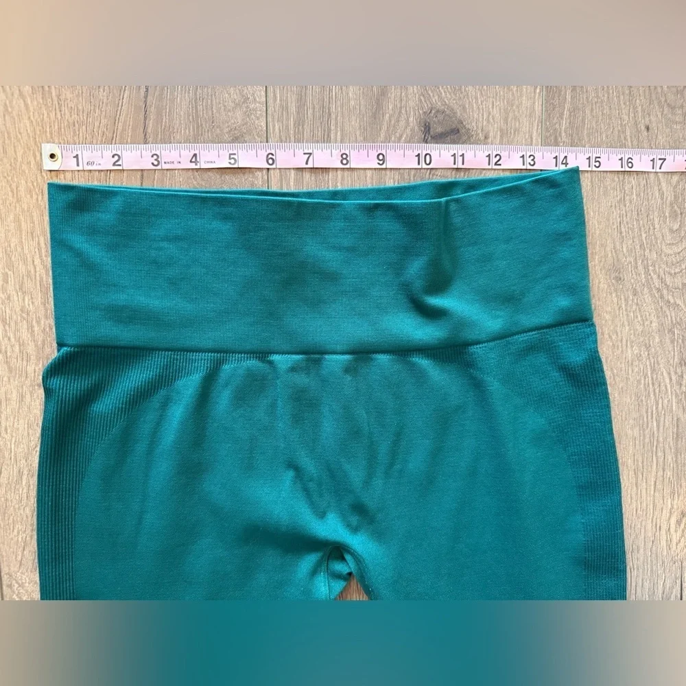 SET Active Leggings Dark Green Size XL - Picture 4 of 9